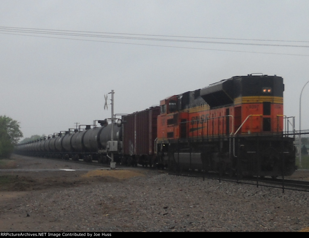 BNSF 9397 DPU